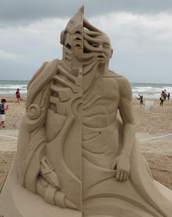 Les fantastiques sculptures de sable de Guy-Olivier Deveau guy olivier deveau fantastiques sculptures de sable 9 guy-olivier-deveau-fantastiques-sculptures-de-sable-9