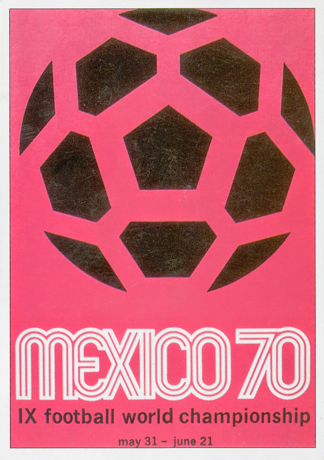 Posters de la coupe du monde de foot de 1930 à 1994 posters coupe du monde football fifa mexique 1970 posters de la coupe du monde-football-fifa-mexique-1970
