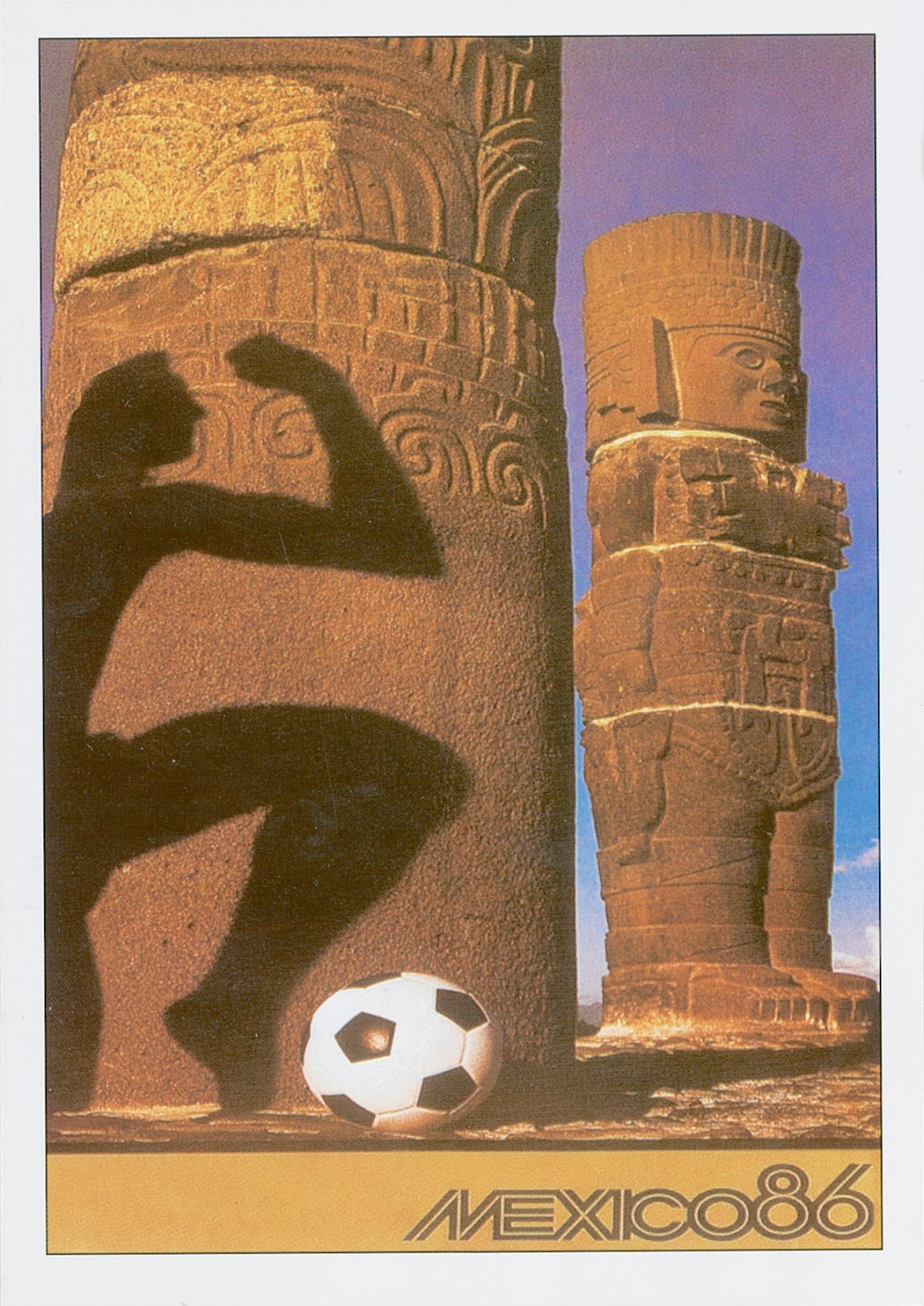 Posters de la coupe du monde de foot de 1930 à 1994 posters coupe du monde football fifa mexique 1986 posters de la coupe du mondee-football-fifa-mexique-1986