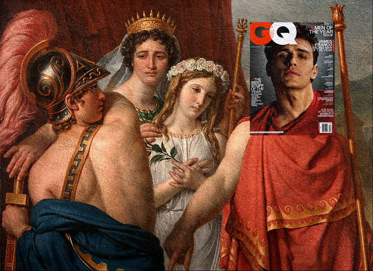 Des couvertures de magazines sur des classiques de la peinture Eisen Bernard Bernardo superposition de couvertures de magazines dans des classiques de la peinture 10 Eisen-Bernard-Bernardo-superposition-de-couvertures-de-magazines-dans-des-classiques-de-la-peinture-10