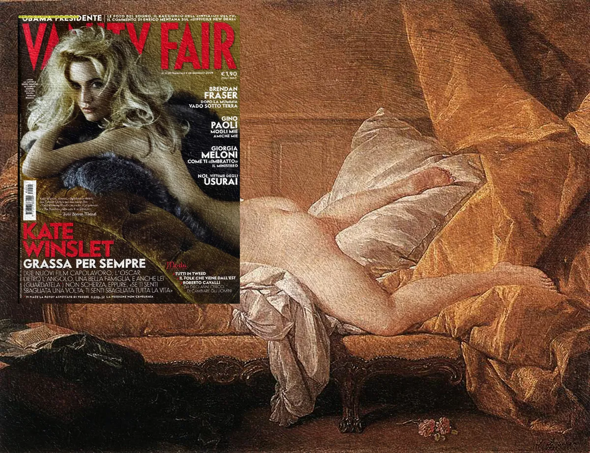 Des couvertures de magazines sur des classiques de la peinture Eisen Bernard Bernardo superposition de couvertures de magazines dans des classiques de la peinture 4 Eisen-Bernard-Bernardo-superposition-de-couvertures-de-magazines-dans-des-classiques-de-la-peinture-4