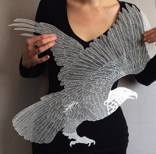 Les sculptures de papier découpé de Maud White les sculptures de papier decoupe de maud white 10 les-sculptures-de-papier-decoupe-de-maud-white-10