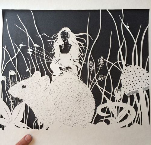 Les sculptures de papier découpé de Maud White les sculptures de papier decoupe de maud white 7 les-sculptures-de-papier-decoupe-de-maud-white-7