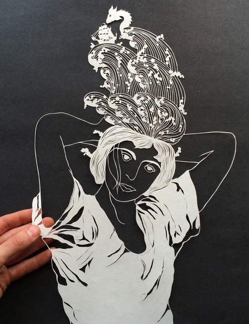 Les sculptures de papier découpé de Maud White les sculptures de papier decoupe de maud white 9 les-sculptures-de-papier-decoupe-de-maud-white-9