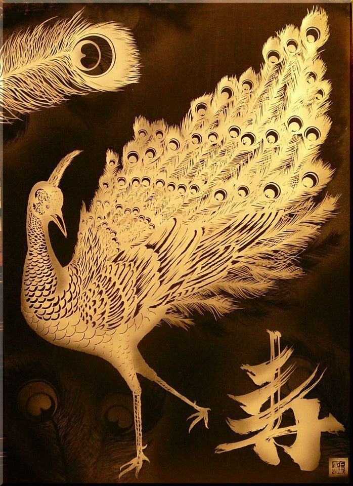 les papiers découpés de Akira Nagaya - Kirie creations en papier decoupe kirie akira nagaya 10 creations-en-papier-decoupe-kirie-akira-nagaya-10