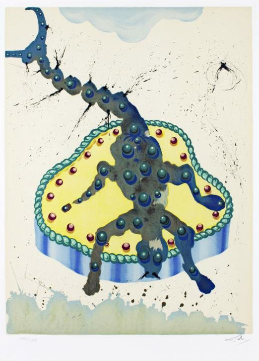 Les signes du zodiaque par Salvador Dali les 12 signes du zodiaque par salvador dali scorpion les-12-signes-du-zodiaque-par-salvador-dali-scorpion