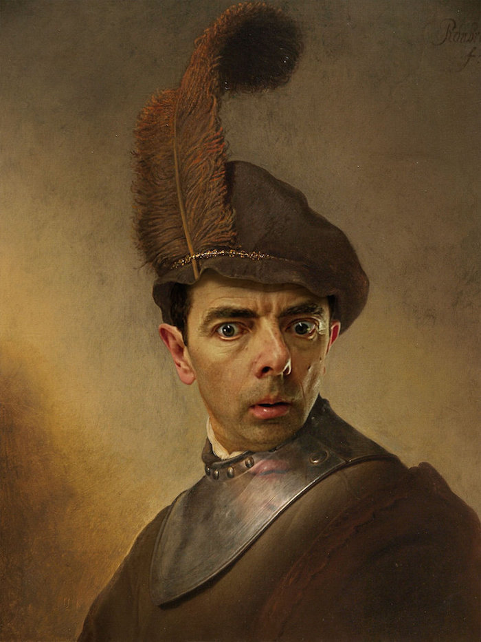 Mr Bean dans des tableaux célèbres mr bean dans des tableaux celebres par rodney pike 13 mr-bean-dans-des-tableaux-celebres-par-rodney-pike-13