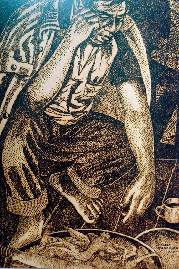 Des dessins sur des panneaux de bois avec une loupe des dessins sur des panneaux de bois avec une loupe pyrogravure ecologique par jordan mang osan 6 des-dessins-sur-des-panneaux-de-bois-avec-une-loupe-pyrogravure-ecologique-par-jordan-mang-osan-6