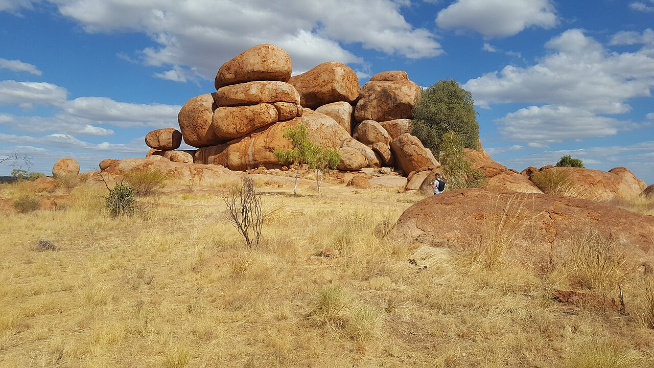 Devils Marbles à Karlu Karlu dans le Territoire du Nord australien Devils Marbles à Karlu Karlu dans le Territoire du Nord australien