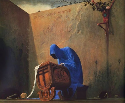 Les tableaux morbides de Zdzisław Beksinski tableaux morbides de Zdzislaw Beksinski 12 tableaux-morbides-de-Zdzislaw-Beksinski-12
