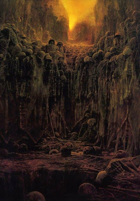 Les tableaux morbides de Zdzisław Beksinski tableaux morbides de Zdzislaw Beksinski 13 tableaux-morbides-de-Zdzislaw-Beksinski-13