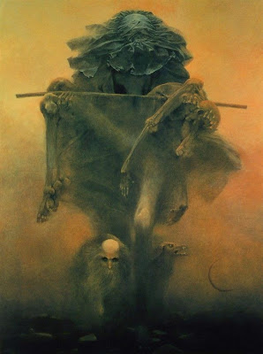 Les tableaux morbides de Zdzisław Beksinski tableaux morbides de Zdzislaw Beksinski 15 tableaux-morbides-de-Zdzislaw-Beksinski-15