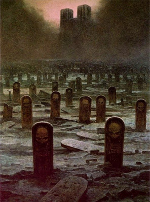 Les tableaux morbides de Zdzisław Beksinski tableaux morbides de Zdzislaw Beksinski 17 tableaux-morbides-de-Zdzislaw-Beksinski-17