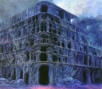 Les tableaux morbides de Zdzisław Beksinski tableaux morbides de Zdzislaw Beksinski 22 tableaux-morbides-de-Zdzislaw-Beksinski-22