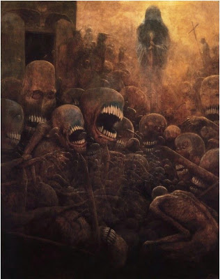 Les tableaux morbides de Zdzisław Beksinski tableaux morbides de Zdzislaw Beksinski 25 tableaux-morbides-de-Zdzislaw-Beksinski-25