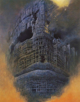 Les tableaux morbides de Zdzisław Beksinski tableaux morbides de Zdzislaw Beksinski 4 tableaux-morbides-de-Zdzislaw-Beksinski-4