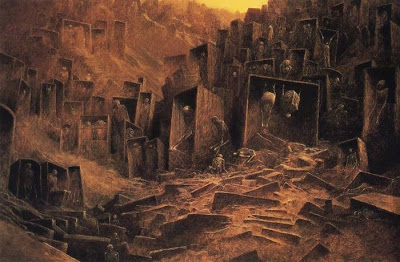 Les tableaux morbides de Zdzisław Beksinski tableaux morbides de Zdzislaw Beksinski 9 tableaux-morbides-de-Zdzislaw-Beksinski-9