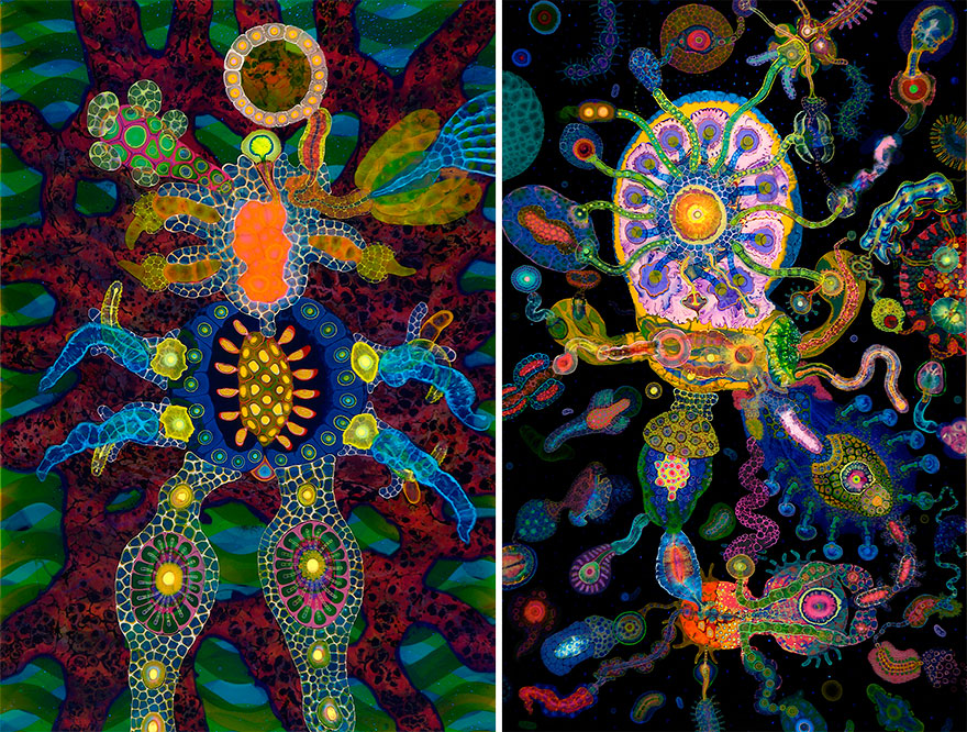 Les créations psychédéliques en peinture et résine de Bruce Riley art psychedelique en peinture et resine par bruce riley 15 art-psychedelique-en-peinture-et-resine-par-bruce-riley-15