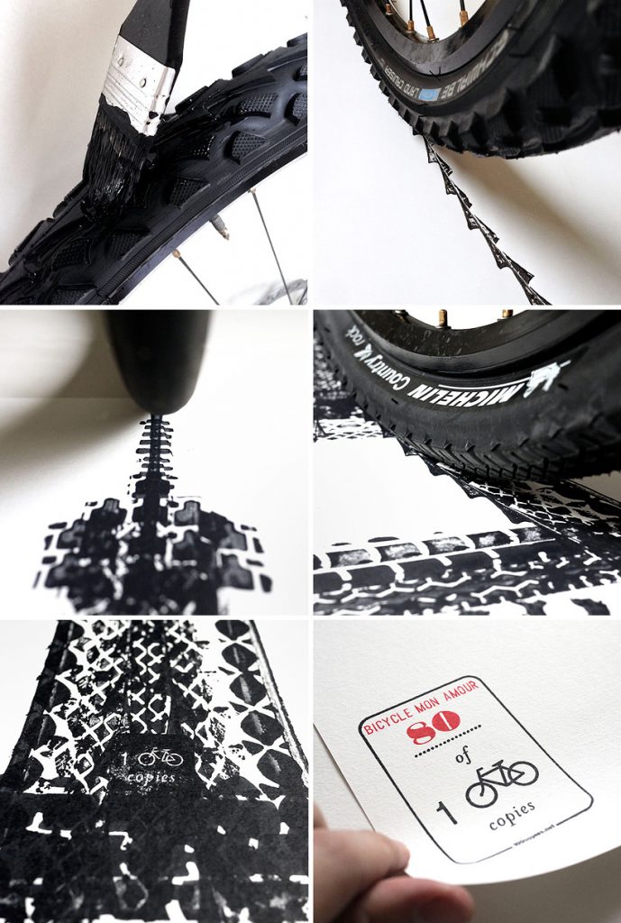 Des dessins avec des pneus de vélos par Thomas Yang des dessins avec des pneus de velos par thomas yang 112 des-dessins-avec-des-pneus-de-velos-par-thomas-yang-112