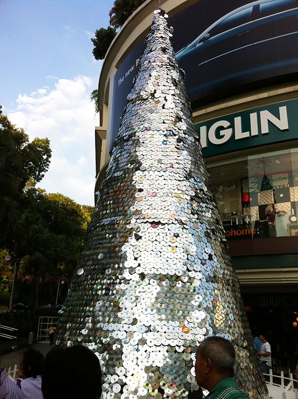 20 idées de bricolage pour recycler des CD 20 idees de pour recycler des cd usages arbre de noel 20-idees-de-pour-recycler-des-cd-usages-arbre-de-noel