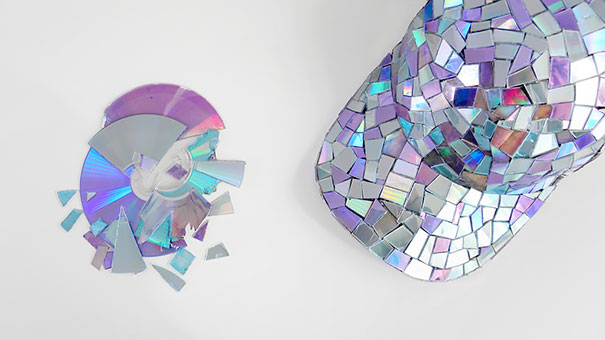 20 idées de bricolage pour recycler des CD 20 idees de pour recycler des cd usages casquette originale 20-idees-de-pour-recycler-des-cd-usages-casquette-originale