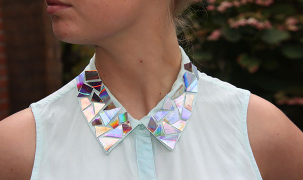 20 idées de bricolage pour recycler des CD 20 idees de pour recycler des cd usages col de chemise brillant 2 20-idees-de-pour-recycler-des-cd-usages-col-de-chemise-brillant-2