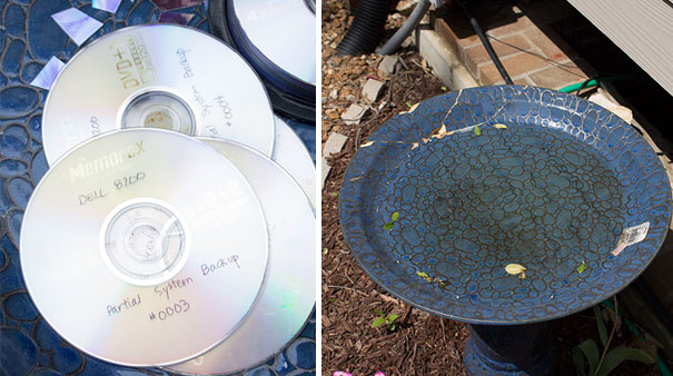 20 idées de bricolage pour recycler des CD 20 idees de pour recycler des cd usages mosaique bassin oiseaux 1 20-idees-de-pour-recycler-des-cd-usages-mosaique-bassin-oiseaux-1