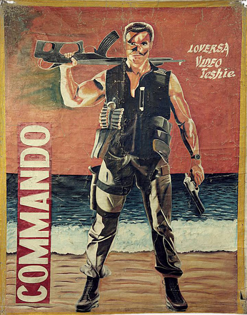 Les affiches de films peintes à la main du Ghana affiches de films peintes a la main ghana commando affiches-de-films-peintes-a-la-main-ghana-commando
