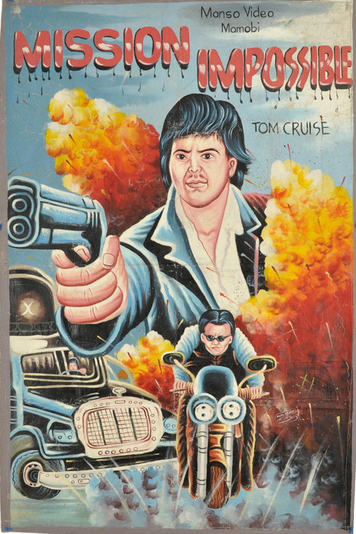 Les affiches de films peintes à la main du Ghana affiches de films peintes a la main ghana mission impossible affiches-de-films-peintes-a-la-main-ghana-mission-impossible
