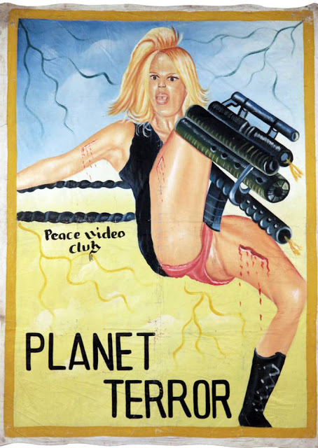 Les affiches de films peintes à la main du Ghana affiches de films peintes a la main ghana planet terror 2 affiches-de-films-peintes-a-la-main-ghana-planet-terror-2