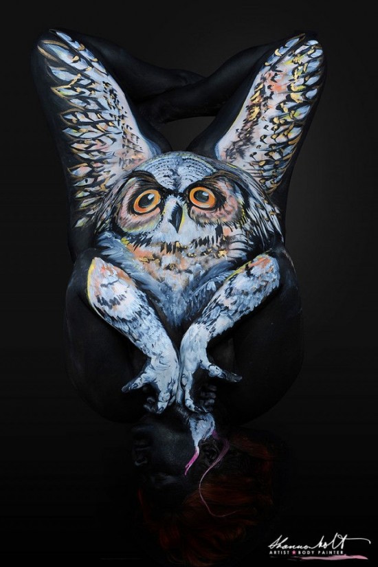 Les animaux en body painting de Shannon Holt des animaux en body painting par shannon holt 3 des-animaux-en-body-painting-par-shannon-holt-3