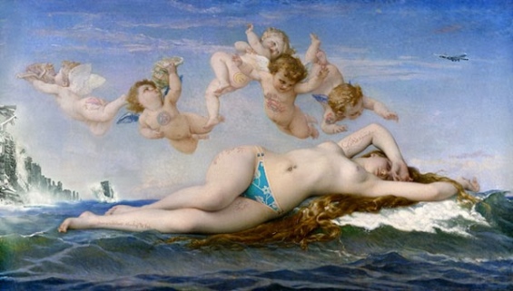 Du street art dans des classiques de la peinture par Marco Battaglini marco battaglini mash up street art dans des classiques de la peinture renaissance pop culture 14 marco-battaglini-mash-up-street-art-dans-des-classiques-de-la-peinture-renaissance-pop-culture-14