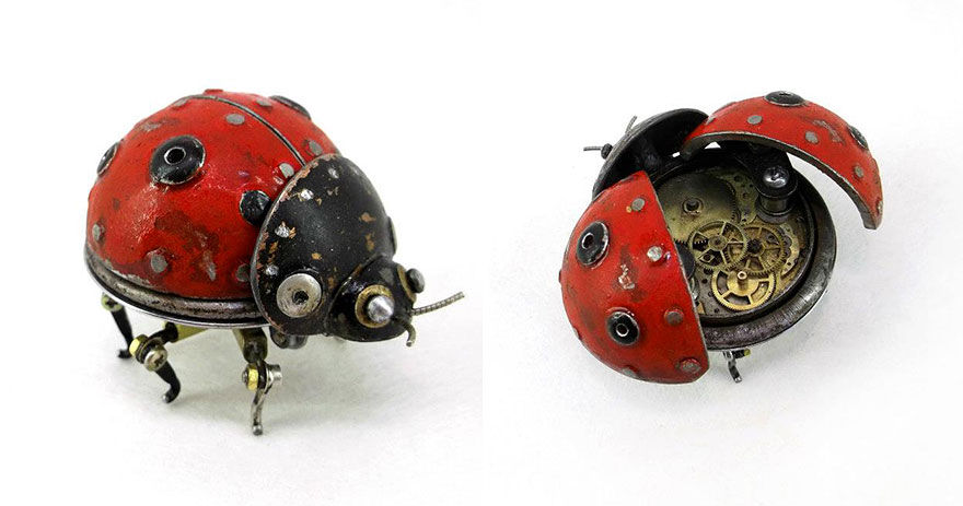 Les sculptures d'animaux steampunk de Igor Verniy sculptures animaux steampunk recyclage Igor Verniy 12 sculptures-animaux-steampunk-recyclage-Igor-Verniy-12