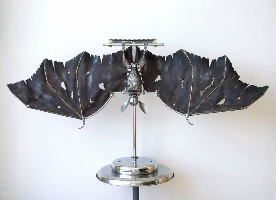 Les sculptures d'animaux steampunk de Igor Verniy sculptures animaux steampunk recyclage Igor Verniy 13 sculptures-animaux-steampunk-recyclage-Igor-Verniy-13