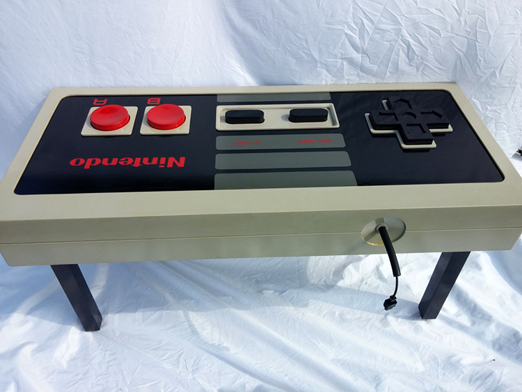 Une table contrôleur NES une table controleur nes manette nintendo geante 3 une-table-controleur-nes-manette-nintendo-geante-3