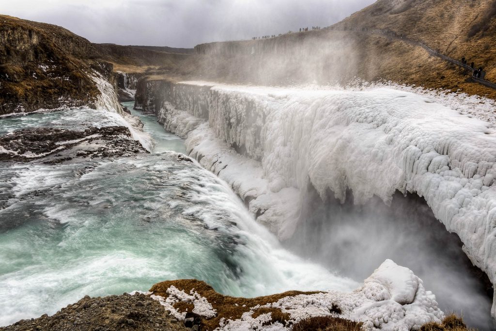 12 magnifiques cascades d'Islande 12 magnifiques cascades d islande Gullfoss 2 12-magnifiques-cascades-d-islande-Gullfoss-2