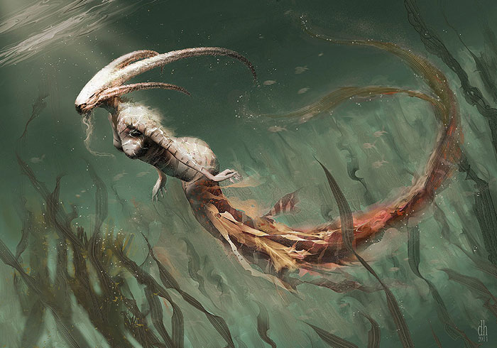 Les 12 signes du zodiaque en monstres par Damon Hellandbrand 12 signes du zodiaque en monstres par damon hellandbrand capricorne 12-signes-du-zodiaque-en-monstres-par-damon-hellandbrand-capricorne