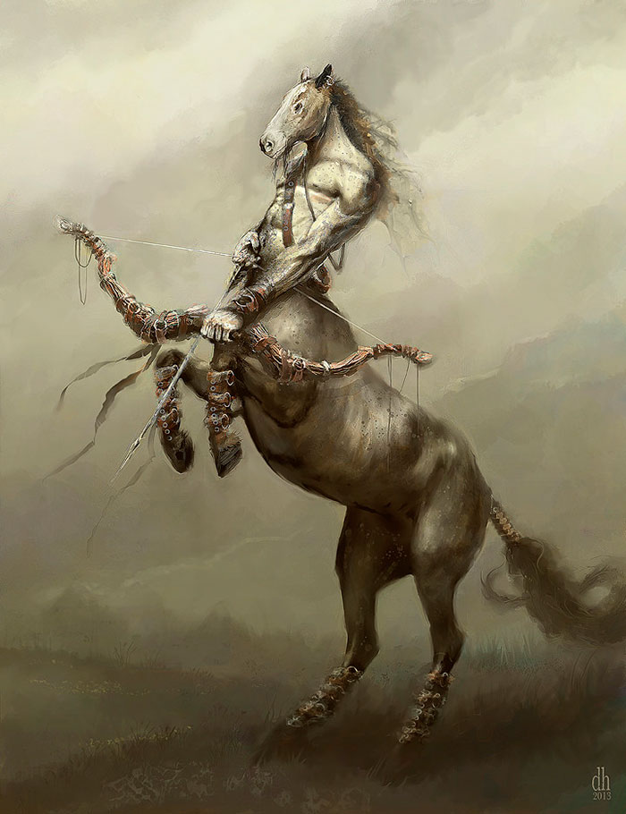 Les 12 signes du zodiaque en monstres par Damon Hellandbrand 12 signes du zodiaque en monstres par damon hellandbrand sagitaire 12-signes-du-zodiaque-en-monstres-par-damon-hellandbrand-sagitaire