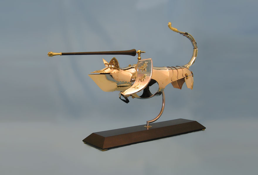 Les armures pour chat et souris de Jeff de Boer armures pour chat et souris jeff deboer chat chevalier armures-pour-chat-et-souris-jeff-deboer-chat-chevalier