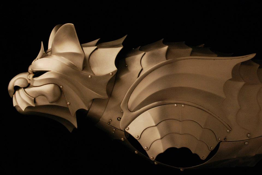 Les armures pour chat et souris de Jeff de Boer armures pour chat et souris jeff deboer chat dragon 1 armures-pour-chat-et-souris-jeff-deboer-chat-dragon-1