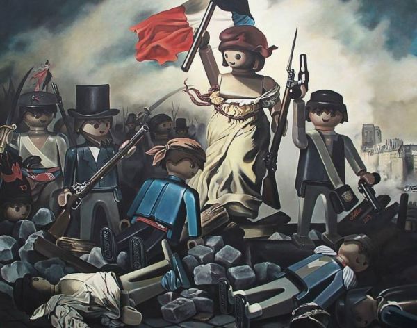 Des classiques de la peinture en Playmobil classiques de la peinture en playmobil par pierre adrien sollier la liberte guidant le peuple eugene classiques-de-la-peinture-en-playmobil-par-pierre-adrien-sollier-la-liberte-guidant-le-peuple-eugene-delacroix