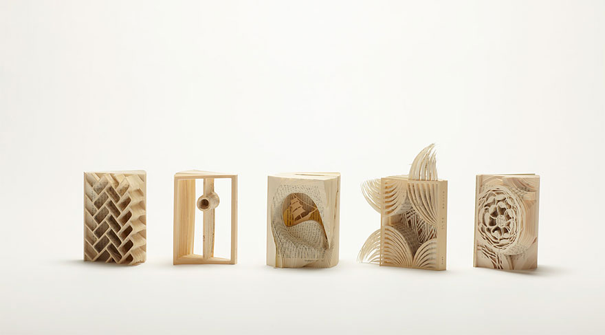 Sculptures de livres par Tomoko Takeda Tomoko Takeda sculptures de livres celebres 10 Tomoko-Takeda-sculptures-de-livres-celebres-10