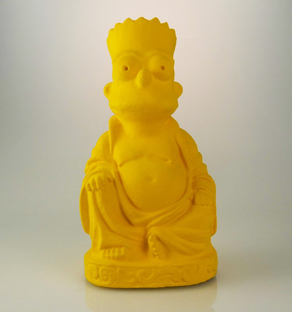 Bouddha pop-culture bouddha pop culture bat simpson bouddha-pop-culture-bat-simpson