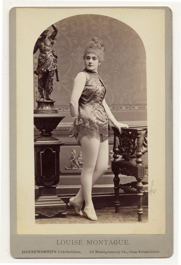 Quelques danseuses burlesques de l'époque victorienne danseuses burlesque epoque victorienne 22 danseuses burlesques de l'époque victorienne: 1890. Louise Montague in mini dress