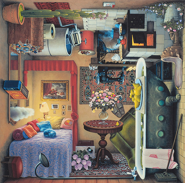 Les peintures surréalistes de mondes de rêve par Jacek Yerka peintures surrealistes de mondes de reve imaginairespar jacek yerka 14 peintures-surrealistes-de-mondes-de-reve-imaginairespar-jacek-yerka-14