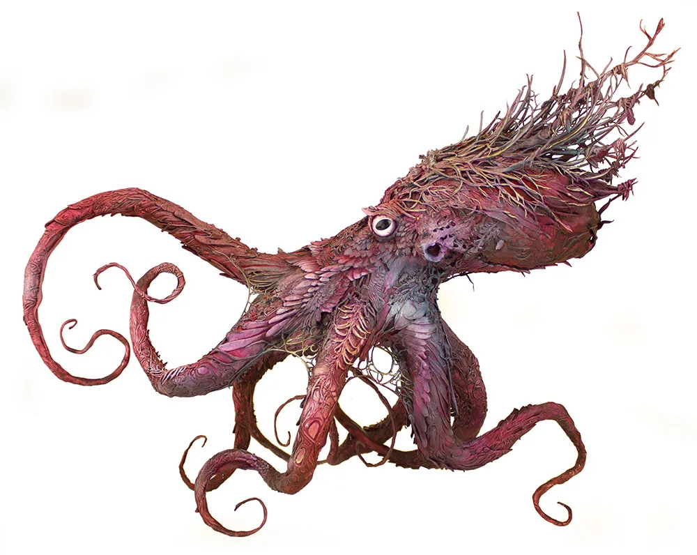 Les sculptures d'animaux surréalistes de Ellen Jewett de nouvelles sculptures surrealistes d animaux meles a de la flore de Ellen Jewett 18 de-nouvelles-sculptures-surrealistes-d-animaux-meles-a-de-la-flore-de-Ellen-Jewett-18