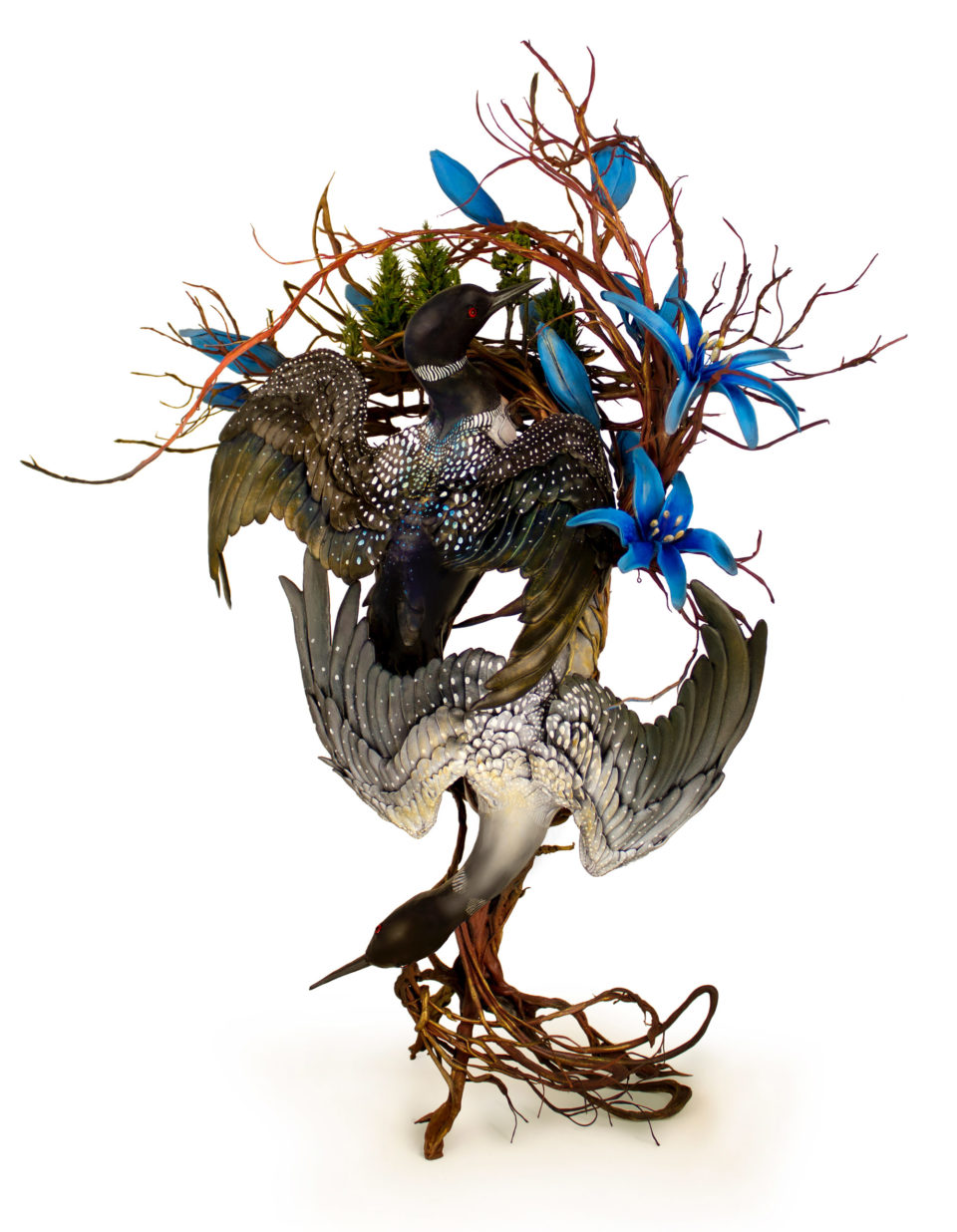 Les sculptures d'animaux surréalistes de Ellen Jewett de nouvelles sculptures surrealistes melant faune et flore par Ellen Jewett 4 de-nouvelles-sculptures-surrealistes-melant-faune-et-flore-par-Ellen-Jewett-4