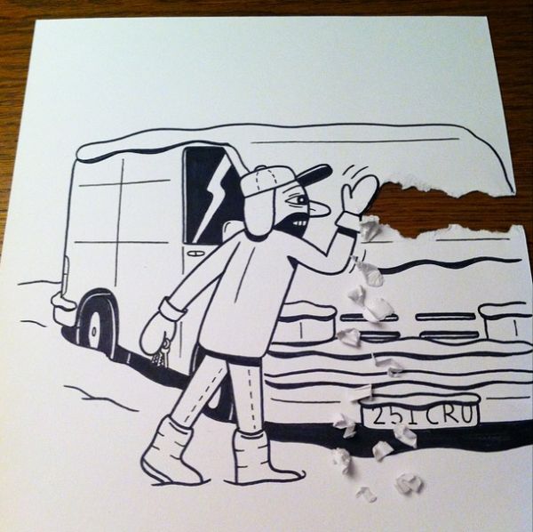 des dessins et des pliages de papier par HuskMitNavn mash up dessins et des pilages de papier par HuskMitNavn 3 mash-up-dessins-et-des-pilages-de-papier-par-HuskMitNavn-3