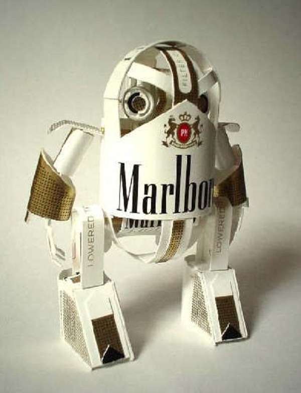 45 recyclages de paquets de cigarettes 45 recyclages de paquets de cigarettes 23 robot 45-recyclages-de-paquets-de-cigarettes-23-robot