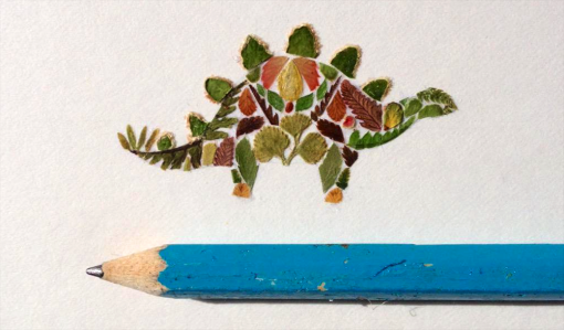 Les collages de feuilles séchées de Helen Ahpornsiri Les collages de feuilles sechees de Helen Ahpornsiri 11 Les-collages-de-feuilles-sechees-de-Helen-Ahpornsiri-11